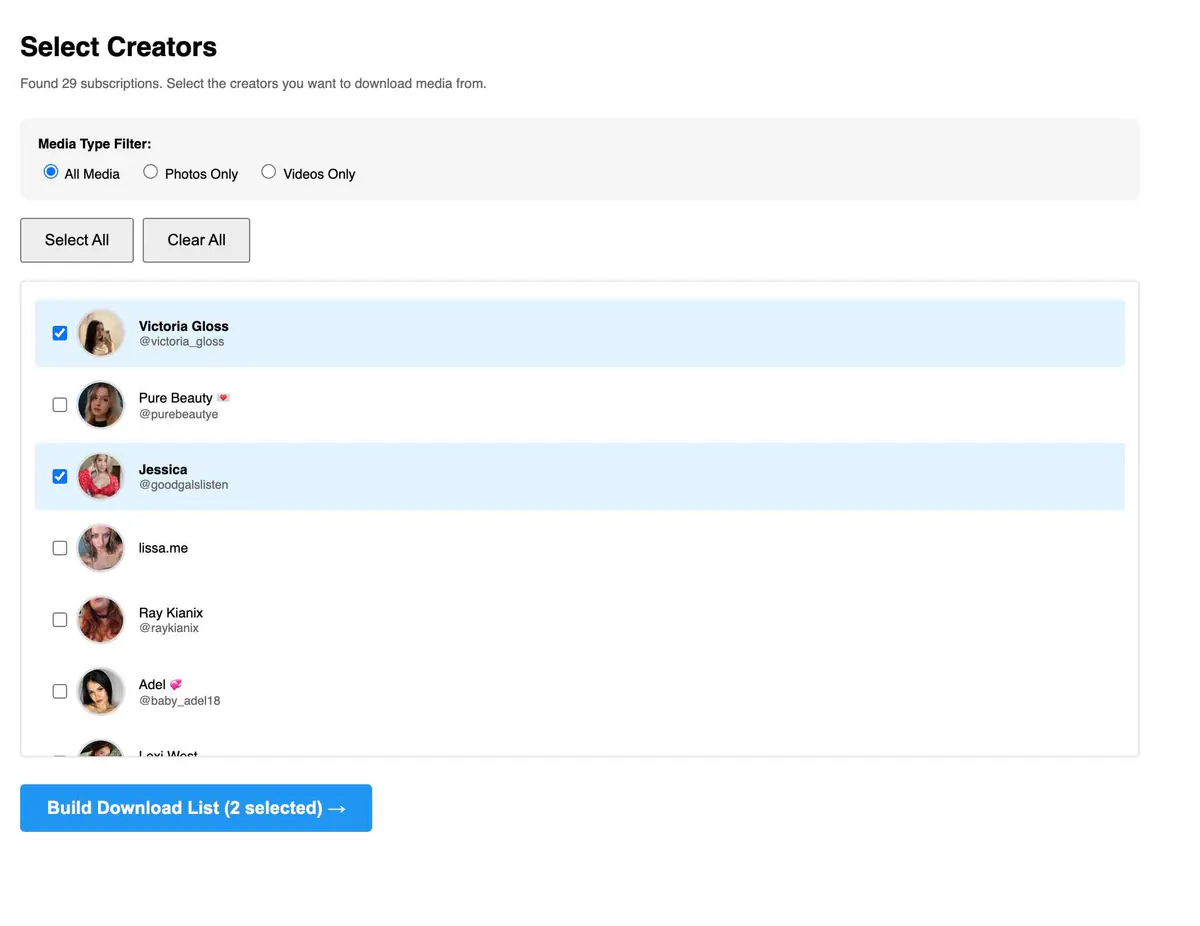 OnlyFans Video Downloader screenshot 4