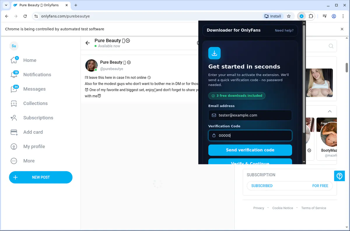 OnlyFans Video Downloader screenshot 11